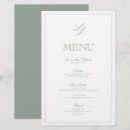 Search for formal dinner menus Reception