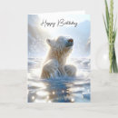 Search for polar bear cards Wildlife