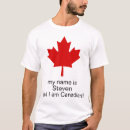 Search for i am canadian tshirts Maple leaf