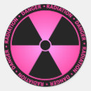 Search for radiation warning stickers Radioactive
