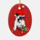 Search for english bulldog christmas decor Puppy