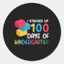 Search for building block stickers Kindergarten