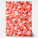 Search for red heart pattern posters Design