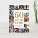 Search for fifty years cards Photo collage