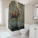 Search for moose shower curtains Nature