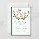 Search for baby deer birthday invitations Watercolor