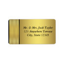 Search for black gold graduation return address labels Birthday