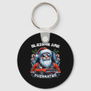 Search for funny snowman cartoon key rings Santa claus