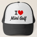 Search for mini hats Golfer