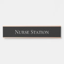 Search for nurse signs Black and white