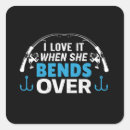 Search for love fishing stickers Vintage