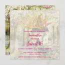 Search for fairytale sweet 16 invitations Gold