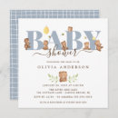 Search for bear baby shower invitations Cub