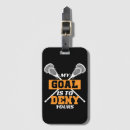 Search for lacrosse luggage tags Player