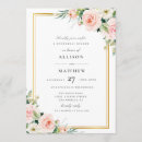 Search for blush pink rehearsal dinner invitations Floral