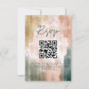 Search for abstract vertical rsvp cards Chic