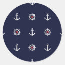Search for anchor pattern stickers Nautical