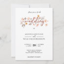 Search for pink and ivory wedding invitations Modern trendy script calligraphy