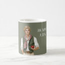Search for green apples mugs Red