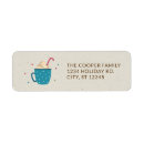 Search for mug return address labels Merry christmas