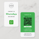 Search for whatsapp business cards Simple