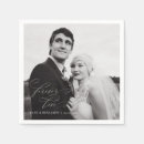Search for brunch wedding napkins Black and white