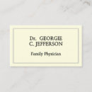 Search for family physician business cards Professional