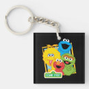 Search for big bird sesame street key rings Cookie monster