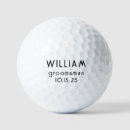 Search for groomsmen golf balls Bachelor party