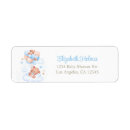 Search for blue sky return address labels Typography
