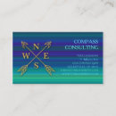 Search for compass business cards Gold