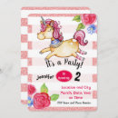 Search for unicorn editable invitations Pink
