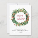 Search for with logo business christmas cards Watercolor