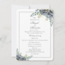 Search for hydrangea wedding programs Greenery