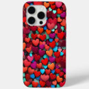 Search for heart background iphone cases Red