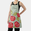 Search for green apple aprons Watercolor