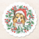 Search for sheepdog barware Watercolor