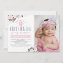 Search for baby girl christening invitations Calligraphy