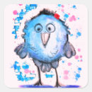 Search for cute blue bird stickers Funny