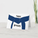 Search for martial arts birthday cards Karate