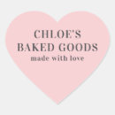 Search for stick labels Made with love