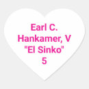 Search for 5 heart stickers Five