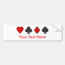 Search for diamond shape bumper stickers Red