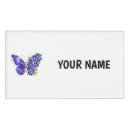 Search for butterfly name tags Blue