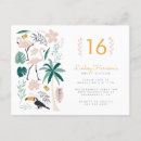 Search for monstera leaf birthday invitations Modern
