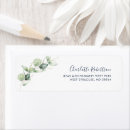 Search for moving announcement return address labels Eucalyptus