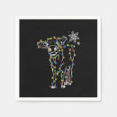 Search for funny cow napkins Xmas