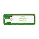 Search for west highland terrier return address labels Red