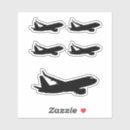 Search for black pilots stickers Aeroplane