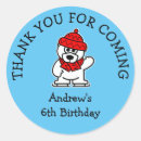 Search for ice skating birthday party stickers Winter